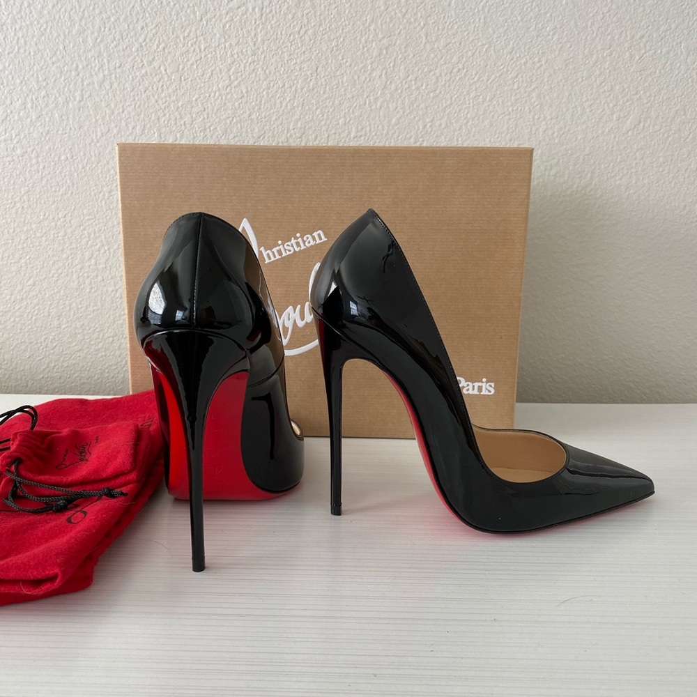 Christian Louboutin So Kate patent leather 37.5